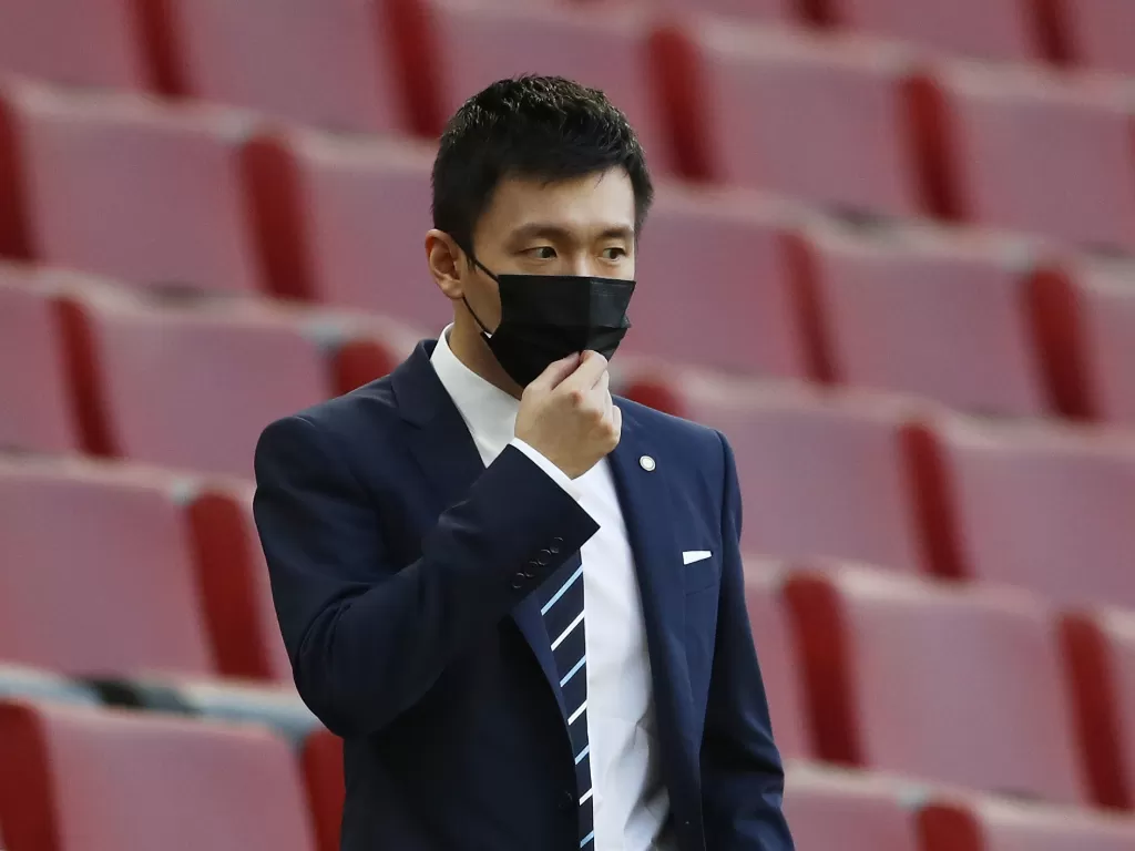 Presiden Inter Milan, Steven Zhang. (photo/Lars Baron/Pool via REUTERS)