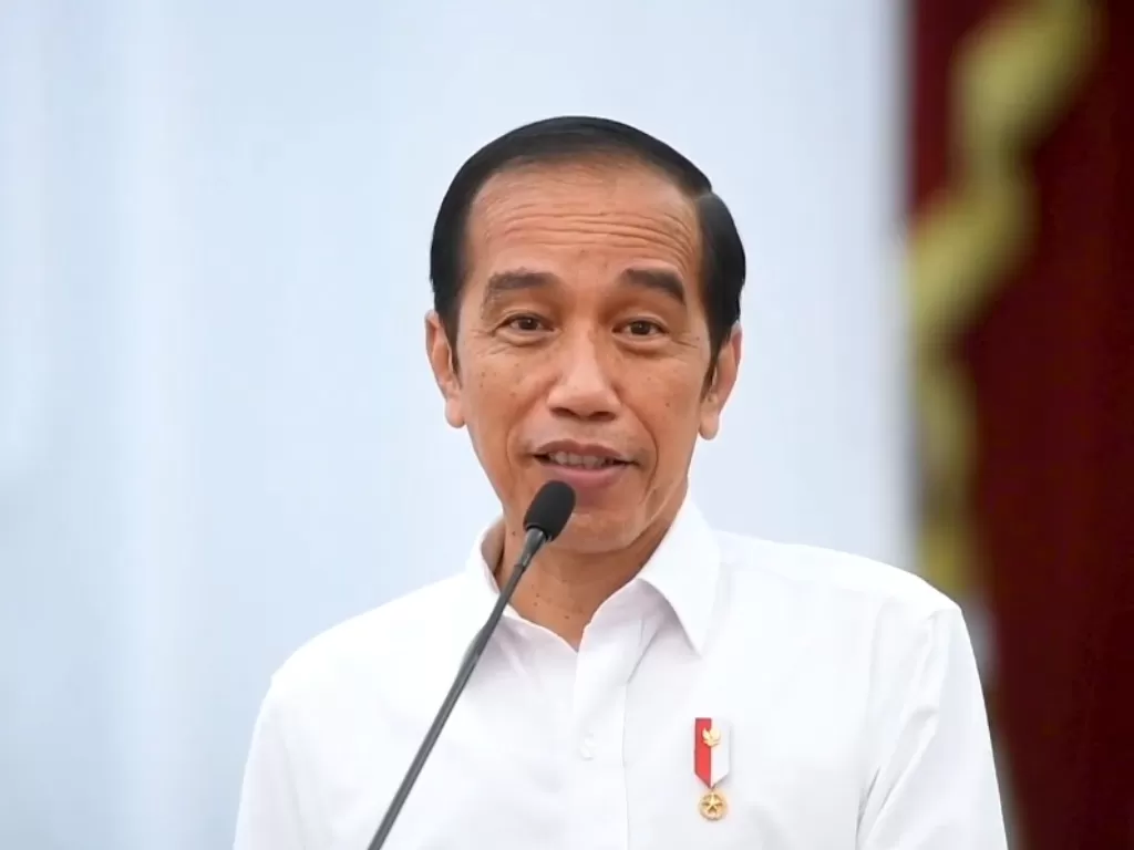 Tangkapan Layar Presiden Jokowi. (Youtube/Seknas)