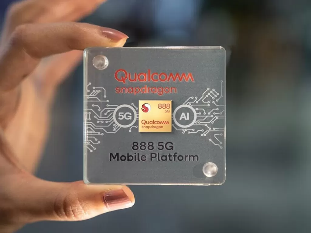 Tampilan chipset Qualcomm Snapdragon 888 terbaru (photo/Qualcomm)