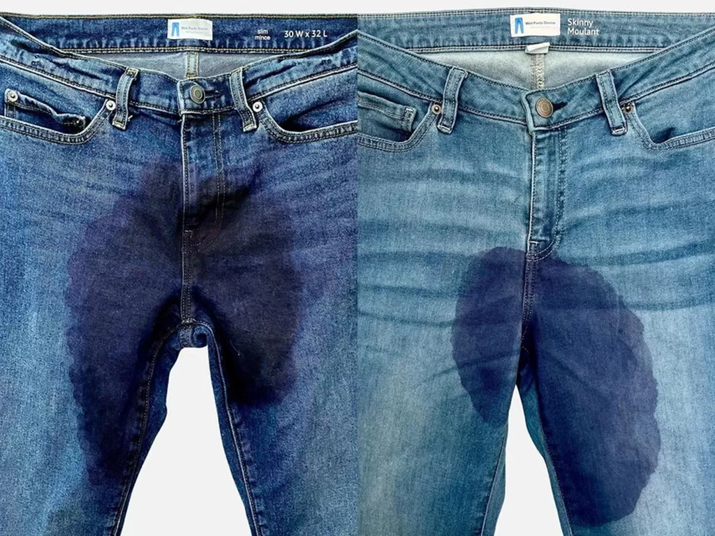 Perusahaan ini menjual celana jeans basah. (Photo/Instagram/@wetpantsdenim)