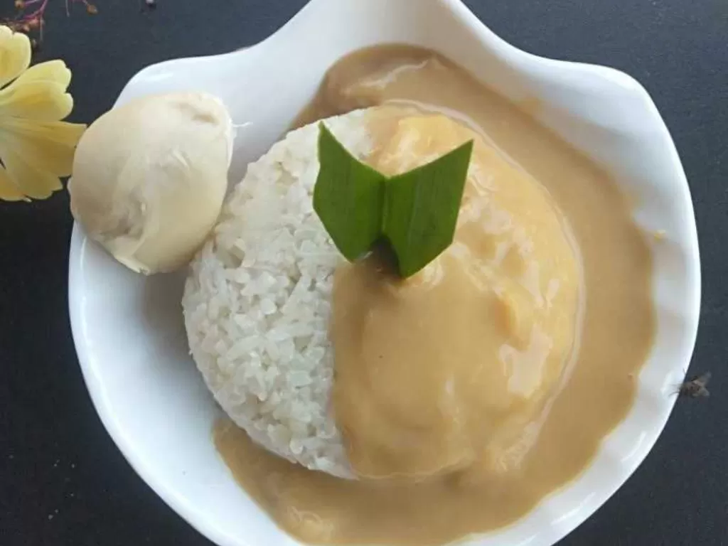Ketan Saus Durian (Yummy)
