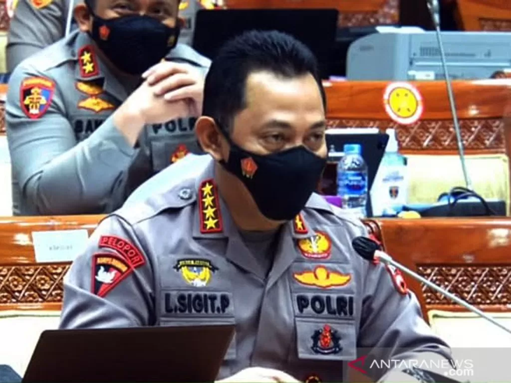 Kapolri Jenderal Pol Listyo Sigit Prabowo (ANTARA/Laily Rahmawaty/am.)
