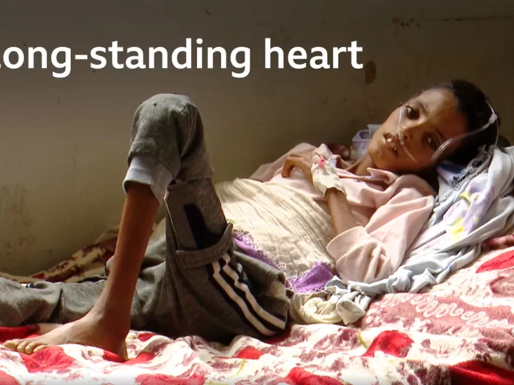 Getish Solomon, pasien penyakit jantung yang harus berjalan 50 km untuk mendapatkan rumah sakit. (BBC)