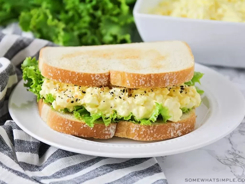 Egg Salad Sandwich (Somewhat Simple)
