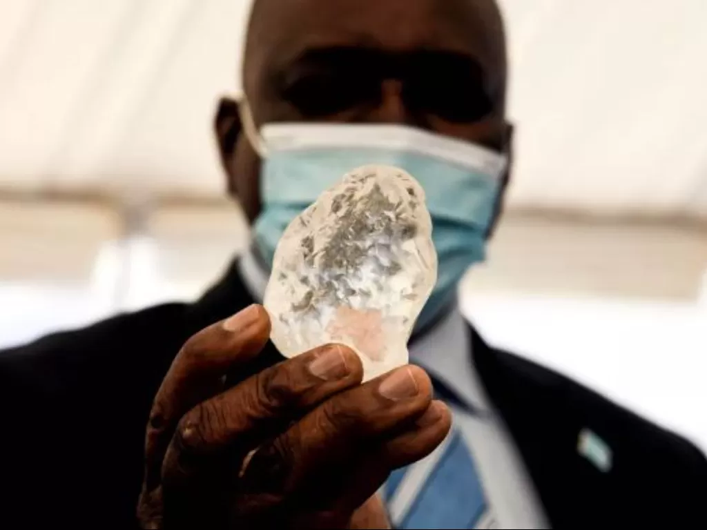 Tampilan berlian terbesar ketiga di dunia yang berhasil ditemukan. (photo/Dok. Live Science)