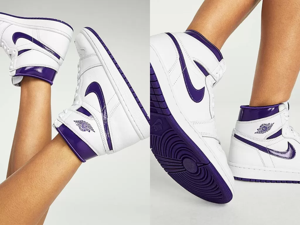 Ilustrasi sepatu Nike Air Jordan 1. (photo/Ilustrasi/Instagram/@atmos_id)