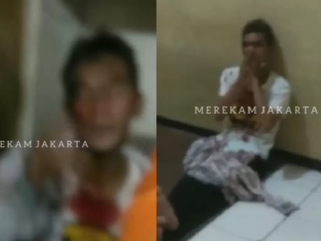 Sosok sales sabun pelaku pelecehan seksual di Tebet. (Instagram/@merekamjakarta).