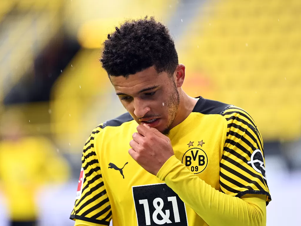 Gelandang Borussia Dortmund, Jadon Sancho, (photo/REUTERS/Ina Fassbender)