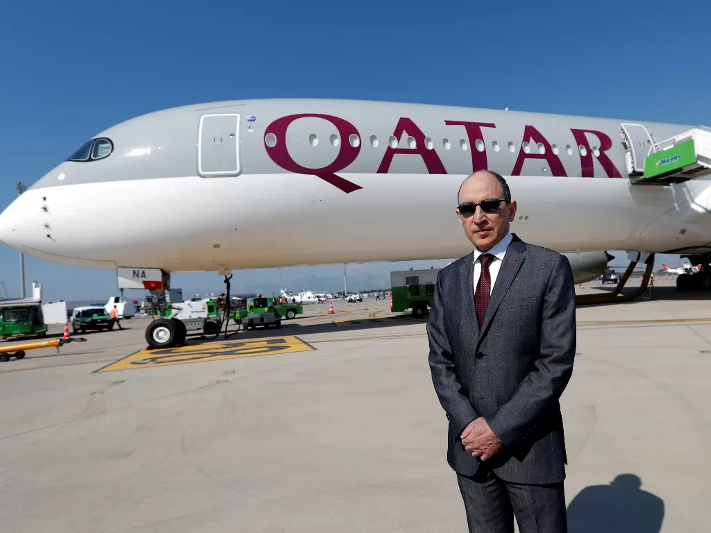 Qatar Airways. (photo/REUTERS/MURAD SEZER)
