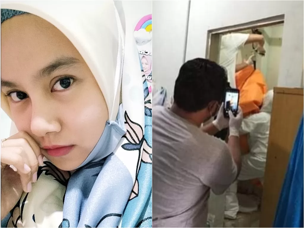 Gadis cantik di Batam tewas gantung diri di kamar mandi kamarnya (Instagram/devina_jasmine_wijaya_1)