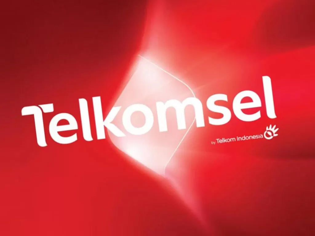 Tampilan logo baru dari Telkomsel (photo/Telkomsel)