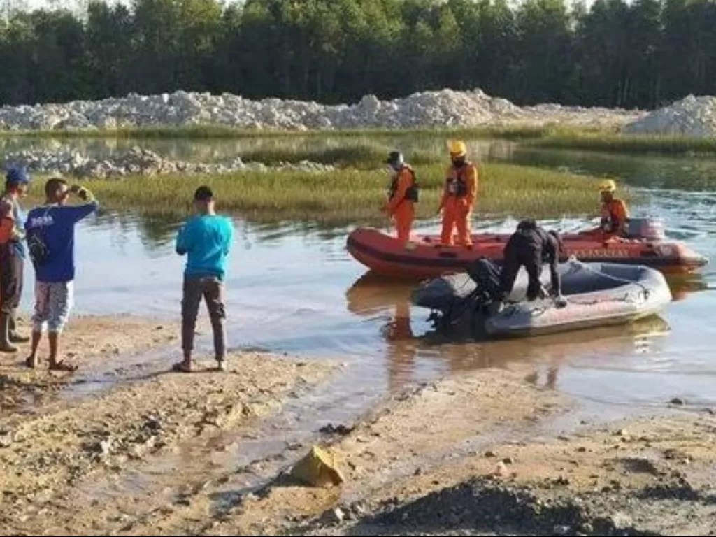 Tim SAR Gabungan temukan jasad pria tak lagi utuh di rawa Sungai Desa Dukong (Instagram/makasar_info)
