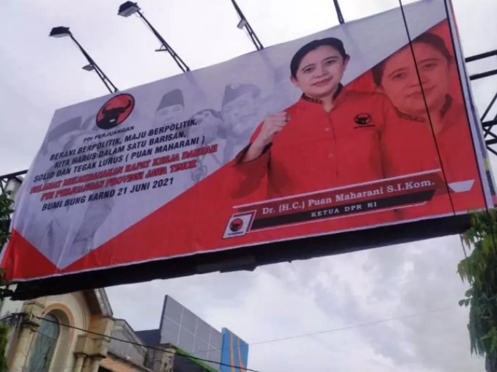 Baliho Puan Maharani di Jawa Timur (Dok. PDIP)
