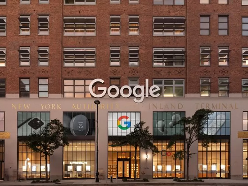 Tampilan dari Google Store pertama di Chelsea, New York City (photo/Google)