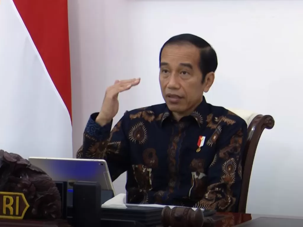 Presiden Jokowi tetap perkuat PPKM Mikro hadapi pandemi Covid-19. (Foto/Sekretariat Presiden)