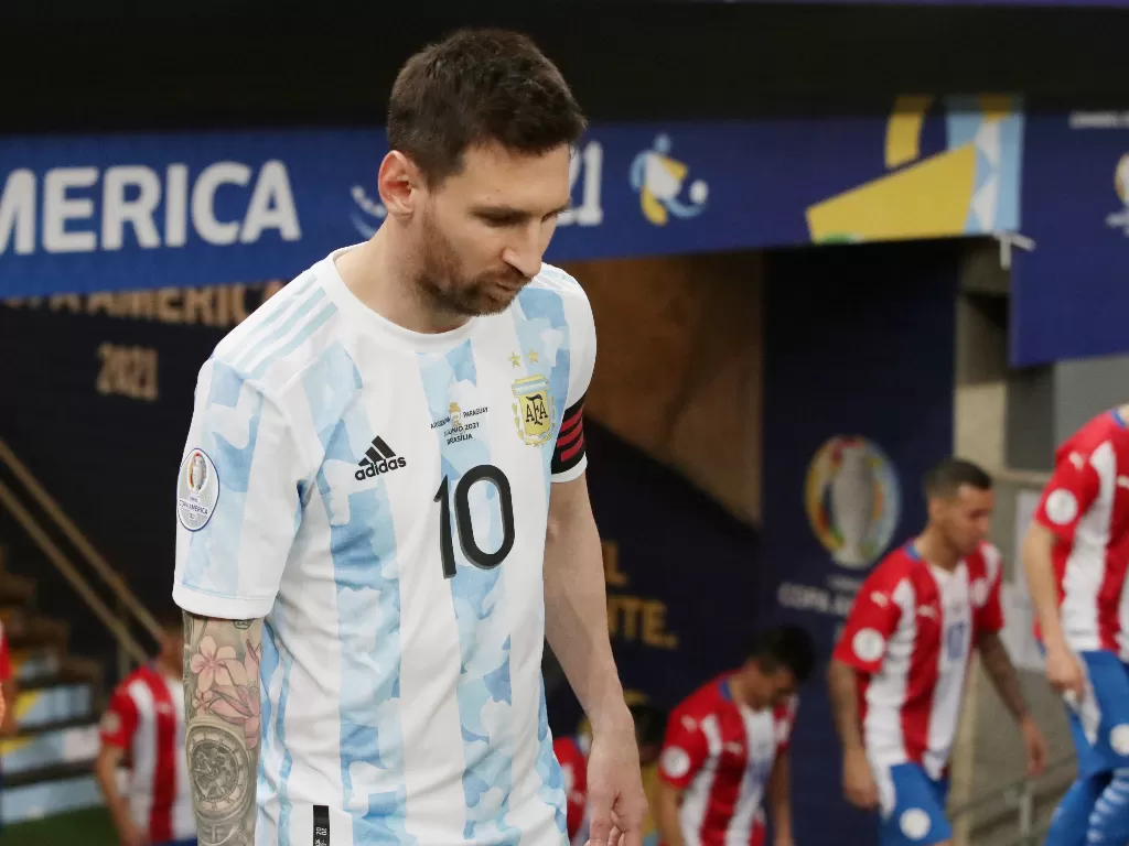 Lionel Messi. (photo/REUTERS/HENRY ROMERO)