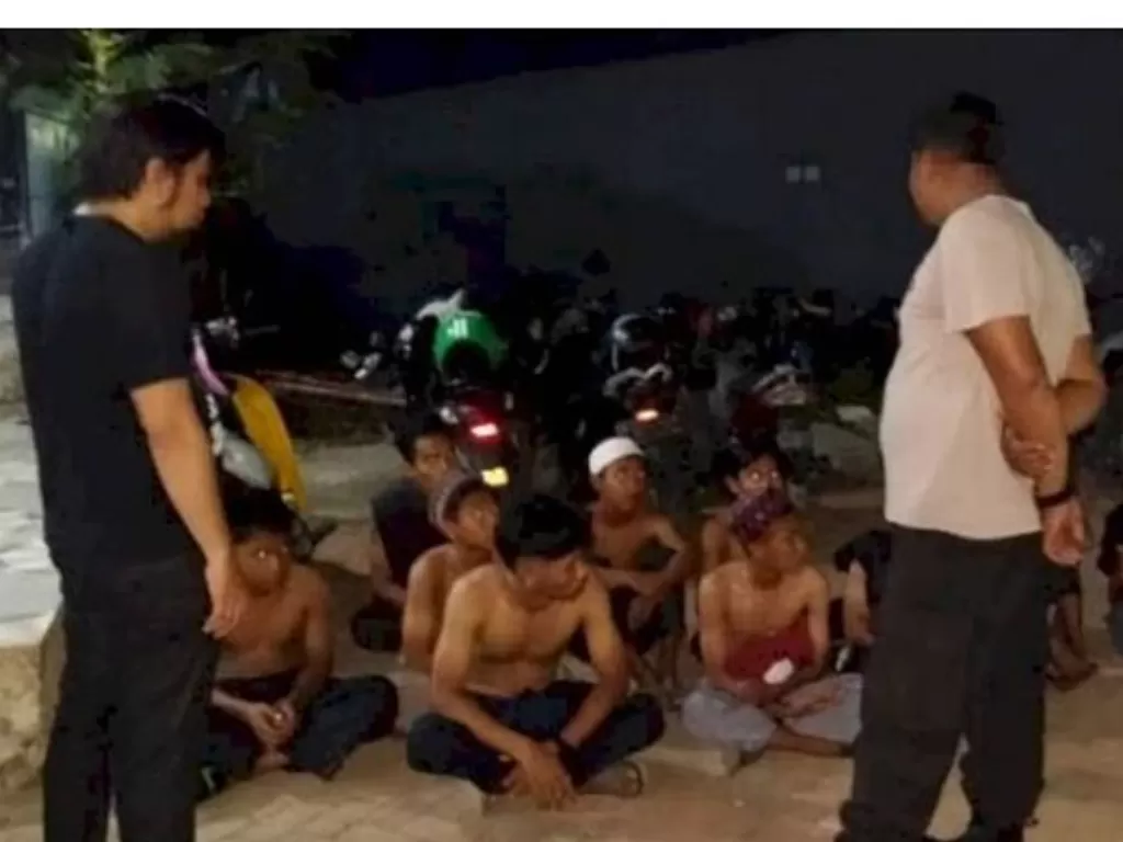 Polisi amankan 11 juru parkir liar di Makassar (Instagram/makasar_info)