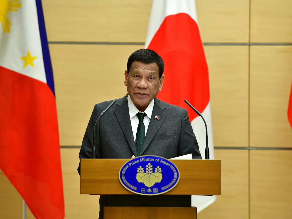 Presiden Filipina, Rodrigo Duterte. (Kazuhiro Nogi /Pool via Reuters)
