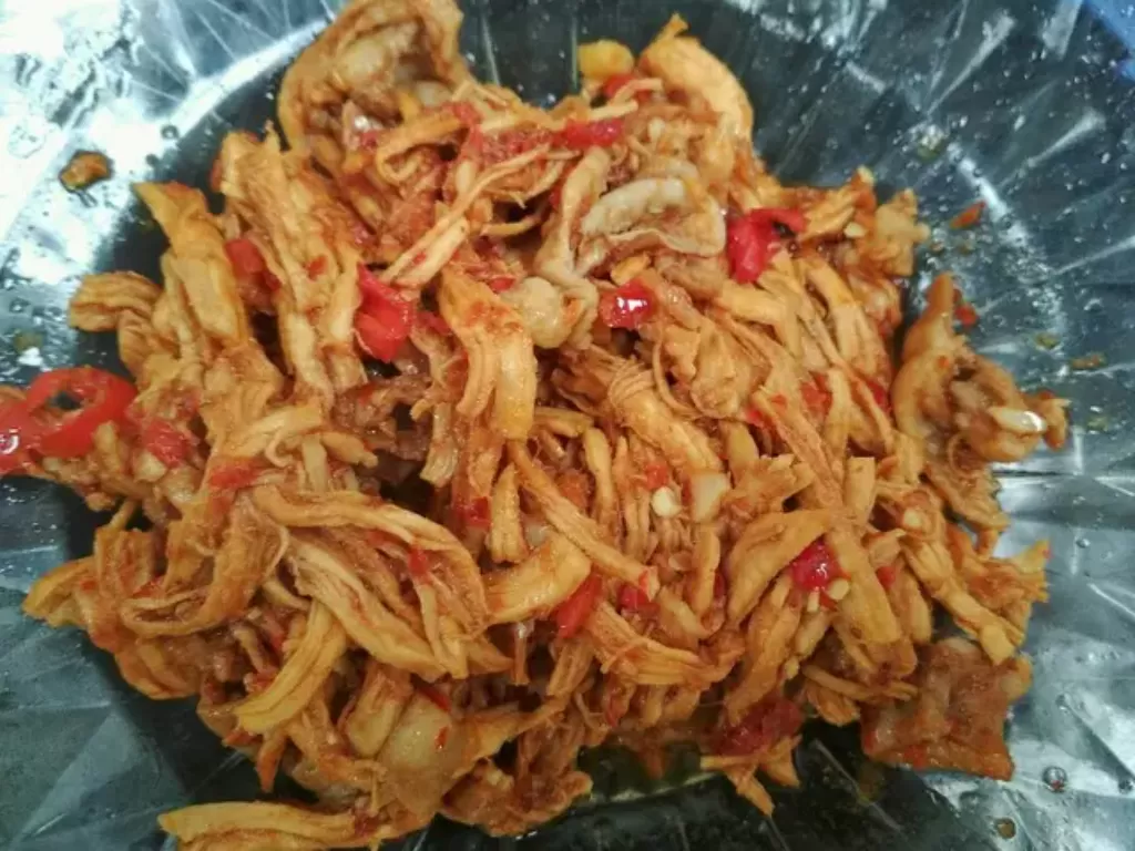 Ayam Suwir Pedas (Cookpad/ItaSepti)