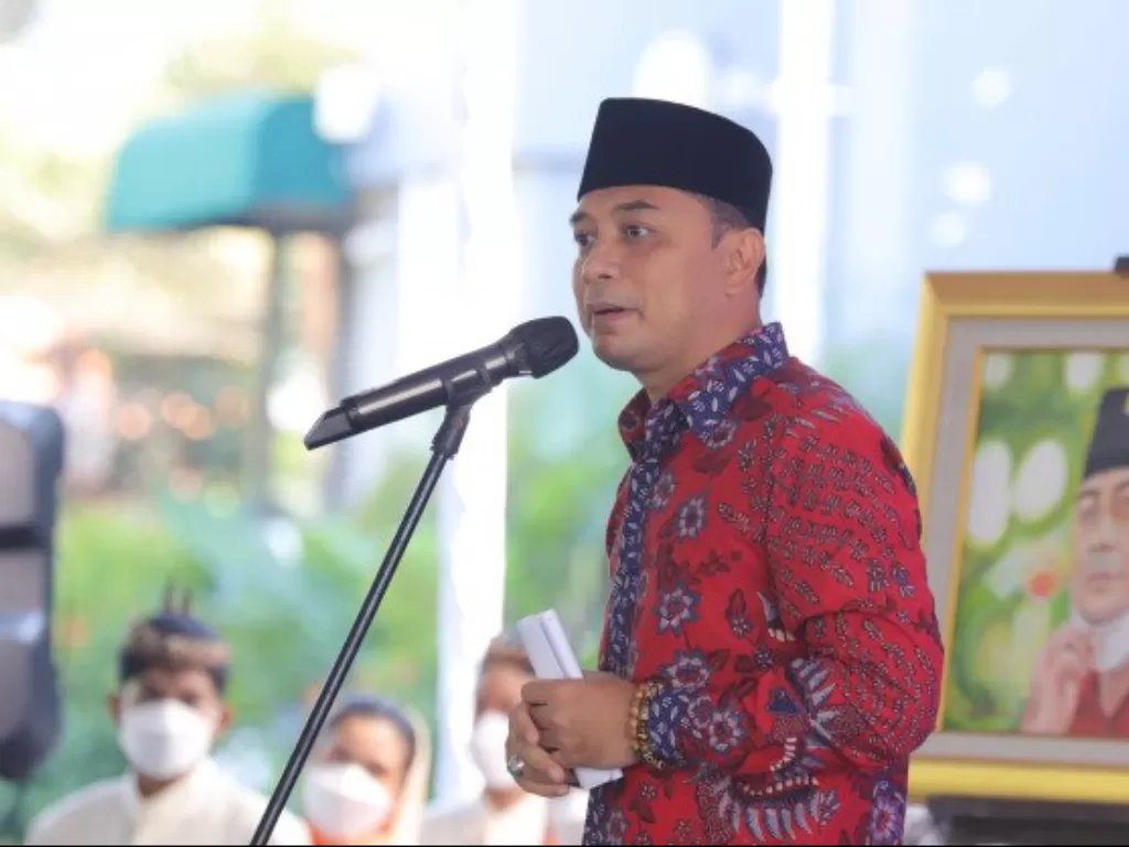  Wali Kota Surabaya Eri Cahyadi. (ANTARA/HO-Humas Pemkot Surabaya) 