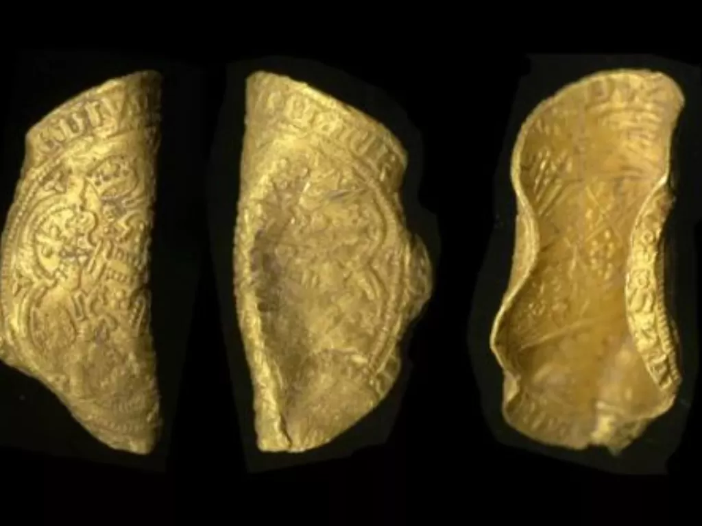 Koin emas yang berhasil ditemukan. (photo/British Museum; (CC BY 2.0))