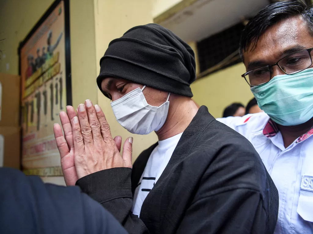 Anji terlibat kasus narkoba (ANTARA FOTO/Sigid Kurniawan)