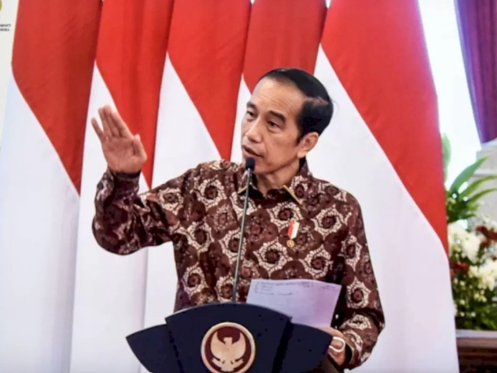 Presiden Joko Widodo yang menolak untuk menjadi presiden 3 periode. (Instagram/@sekretariat.kabinet)