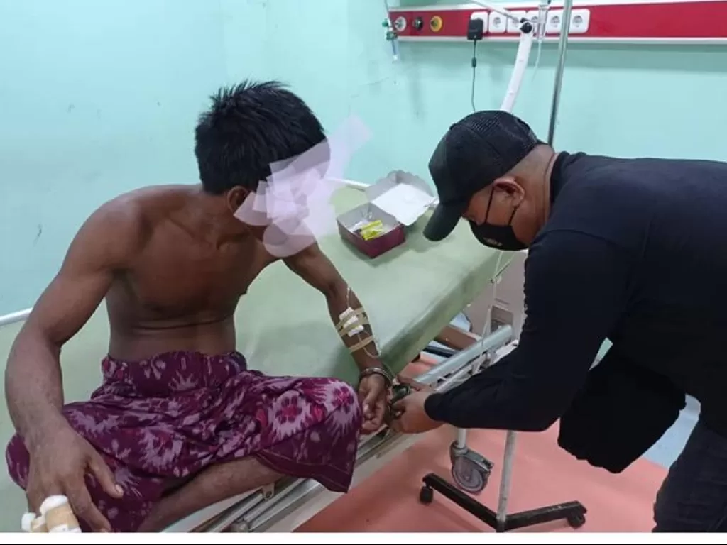 Pelaku pembunuhan pria di Lombok Tengah karena mengambil rumput miliknya meski sudah dilarang (Instagram/instalombok_)
