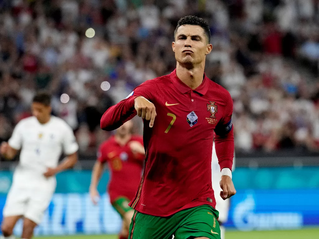 Kapten timnas Portugal, Cristiano Ronaldo. (photo/REUTERS/Darko Bandic)