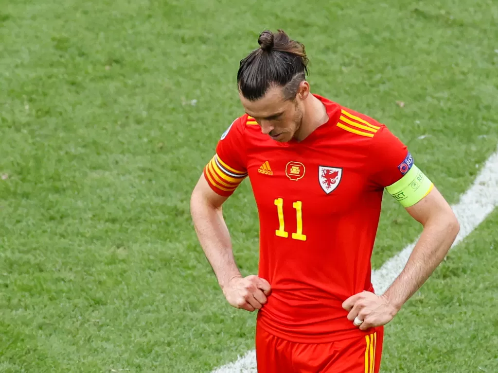 Kapten timnas Wales, Gareth Bale. (photo/REUTERS/Koen Van Weel)