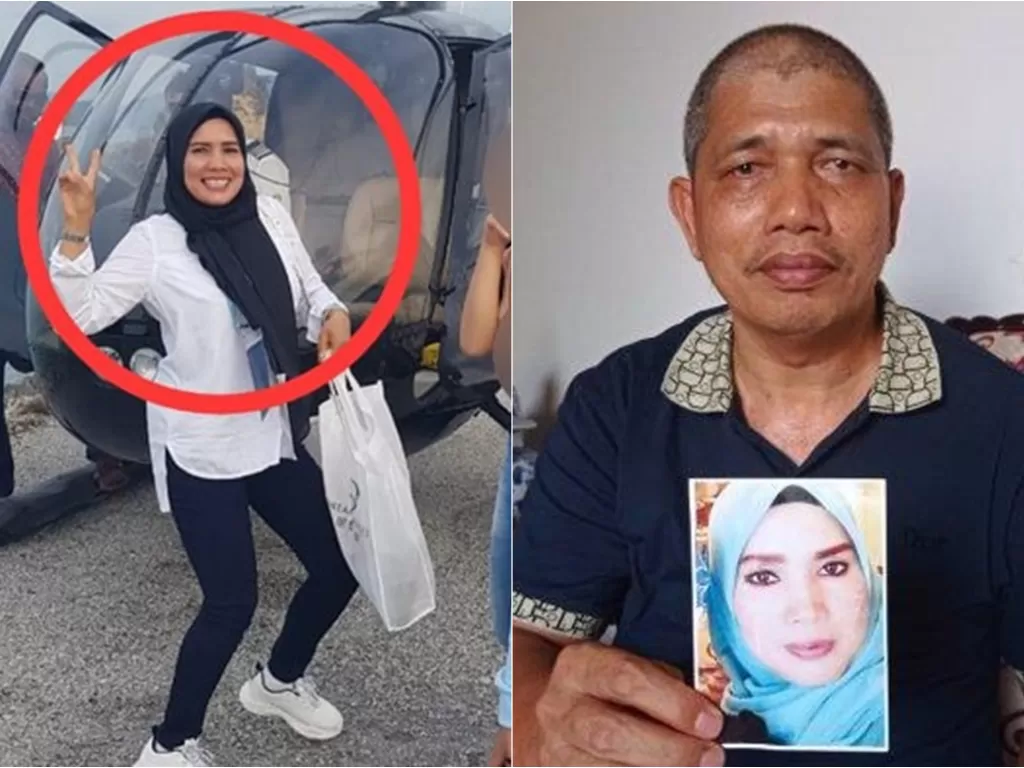 Istri Khairuddin Siregar yang hilang sudah ditemukan. (Istimewa)