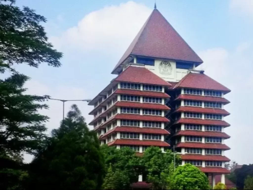 Gedung Rektorat Universitas Indonesia. (ANTARA/Feru Lantara)