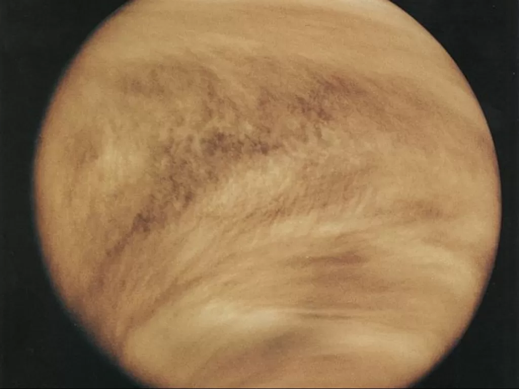 Tampilan permukaan planet Venus. (photo/Dok. Wikipedia)