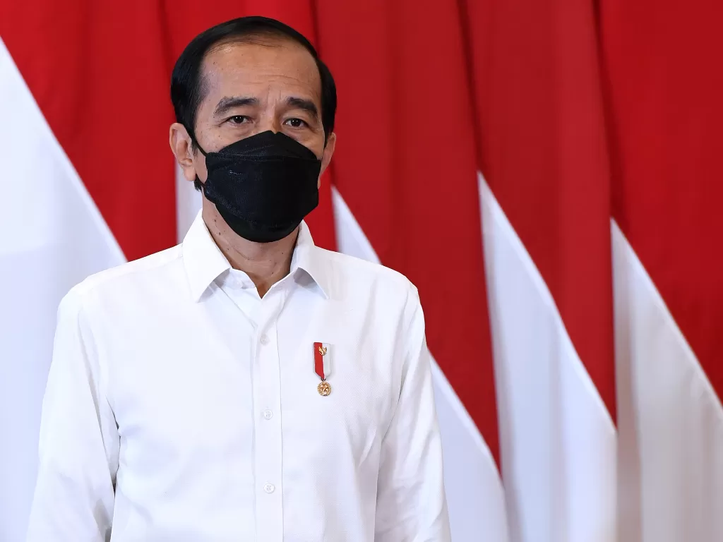 Presiden Jokowi segera umumkan PPKM Darurat (ANTARA FOTO/Hafidz Mubarak A/foc.)