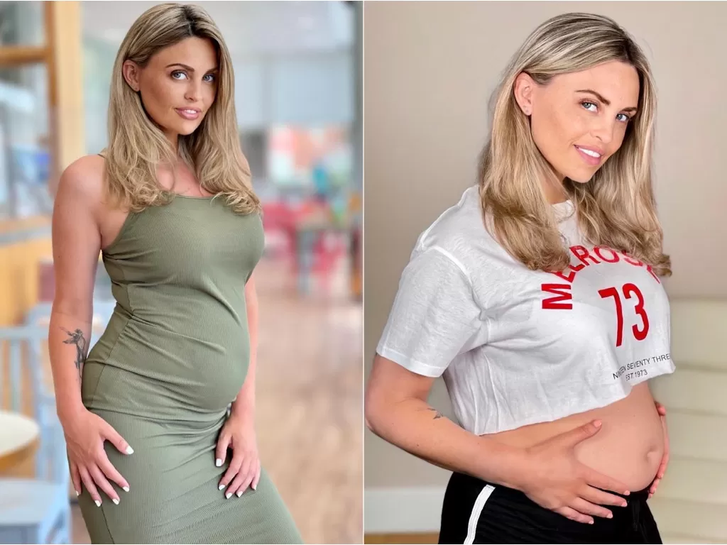 Wanita hamil ingin siarkan langsung proses persalinannya (Instagram/officialcarlabellucci)