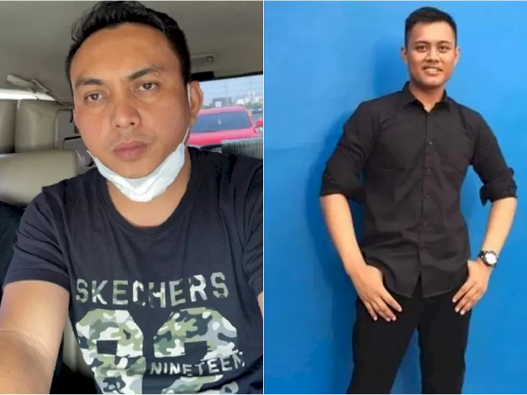 Kiri: Pelaku viral penganiaya sopir truk di Jakut. (Foto dok Istimewa). / Kanan: Fajar Septiawan berusia 20 tahun menderita kanker Esofagus (kerongkongan). (Photo/Istimewa)