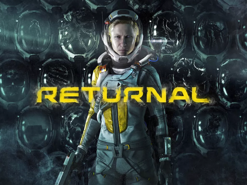 Tampilan keyart dari game Returnal di PlayStation 5 (photo/Sony Interactive Entertainment)