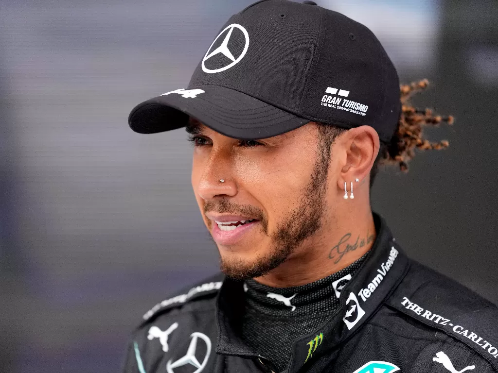 Lewis Hamilton. (photo/REUTERS/DARKO VOJINOVIC)