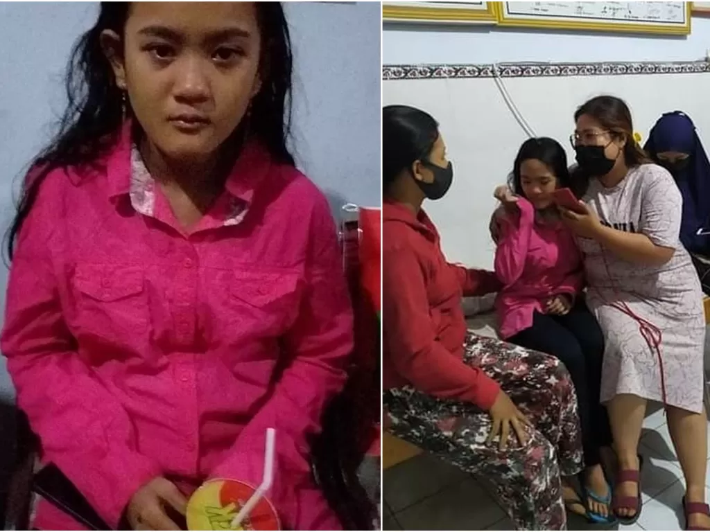 Aurel (11 tahun), bocah korban selamat KMP Yunicee yang tenggal di Selat Bali pada Selasa malam (29/6/2021). (Ist)