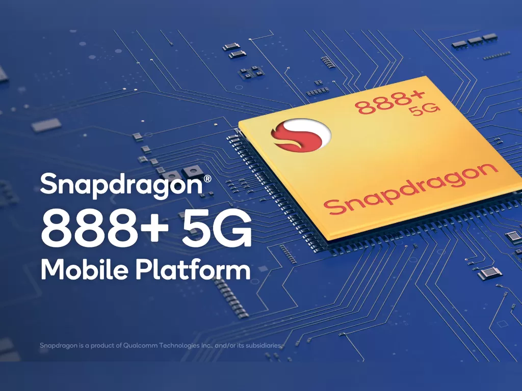 Tampilan teaser dari chipset Snapdragon 888 Plus terbaru (photo/Qualcomm)