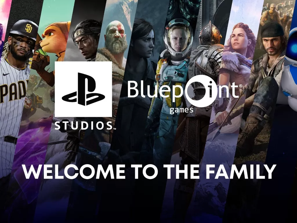 Pengumuman akuisisi PlayStation Studios terhadap Bluepoint Games (photo/Twitter/@PlayStation_jp)