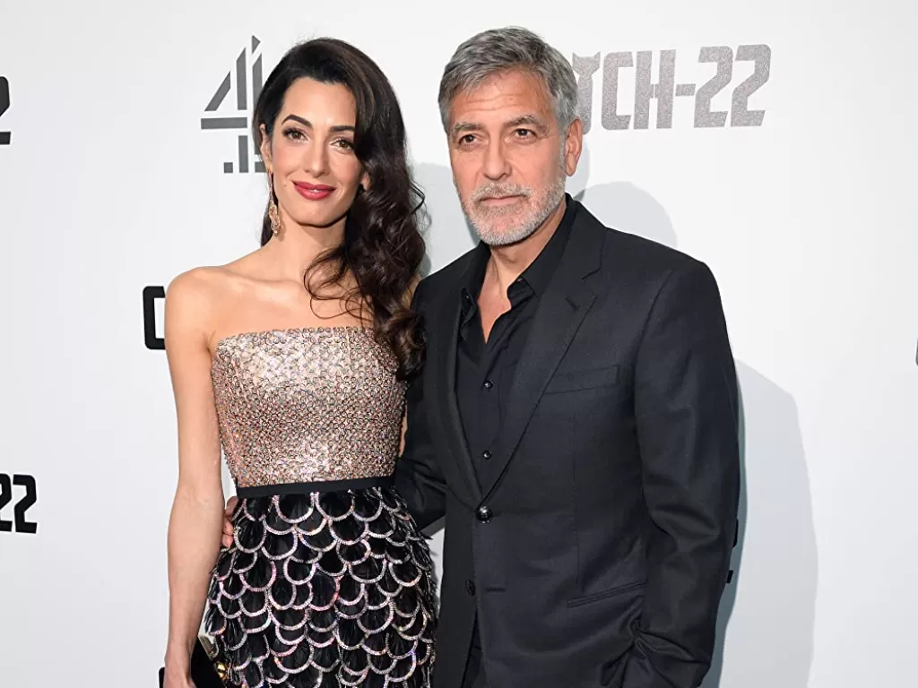 Amal Clooney dan George Clooney (IMDb)