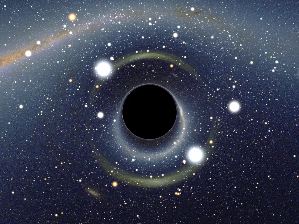 Black hole. (photo/Dok. Wikipedia)