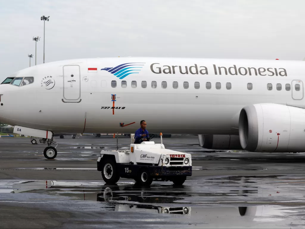 Maskapai Garuda Indonesia. (Photo/Reuters)