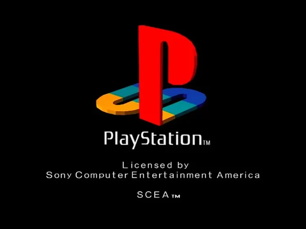 Logo PlayStation di boot PlayStation 1 (photo/Sony Interactive Entertainment)