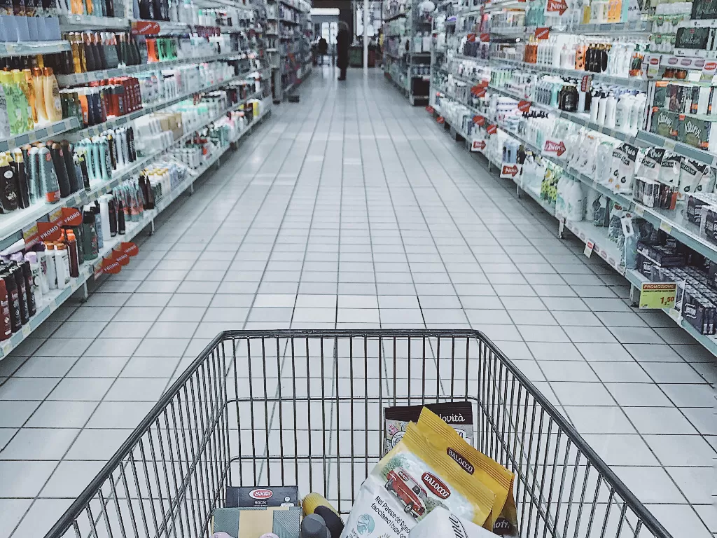 Ilustrasi belanja di supermarket (Foto oleh Oleg Magni dari Pexels)