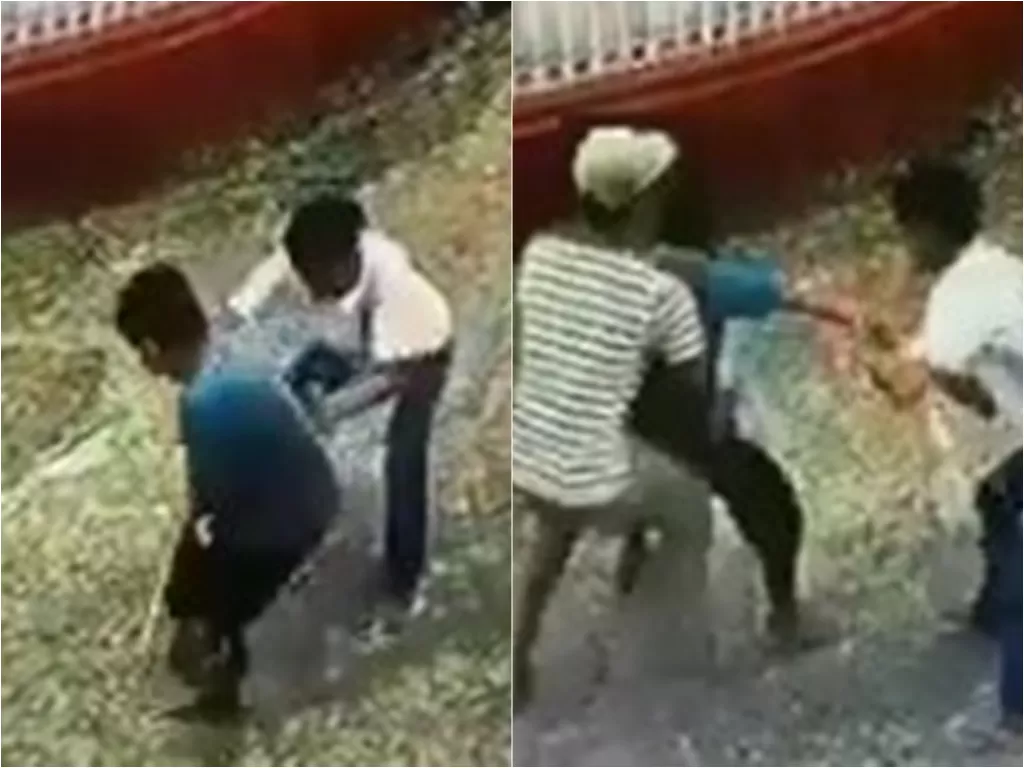 Dua pria rampas ponsel bocah (Instagram @video_jurnalis)