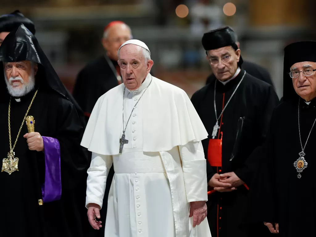 Paus Fransiskus. (REUTERS/Remo Casilli)