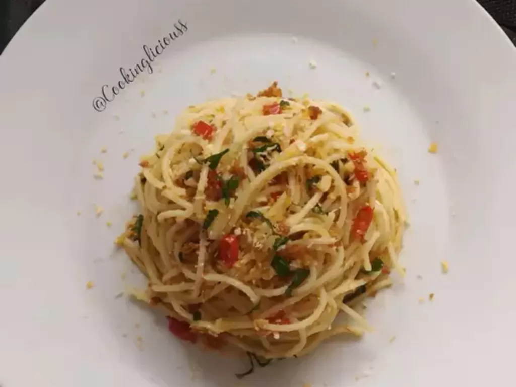 Spaghetti Aglio Olio (Cookpad/Cookingliciouss)