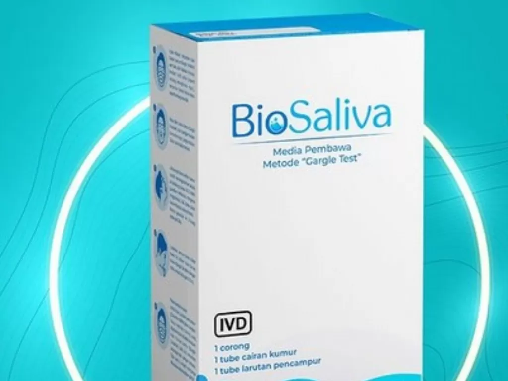 Tes Covid-19 metode kumur Bio Saliva. (Instagram/biofarmaid)
